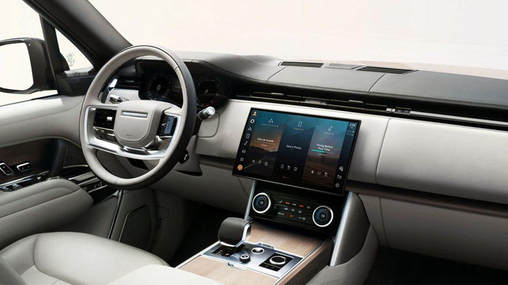 Interior of Range Rover