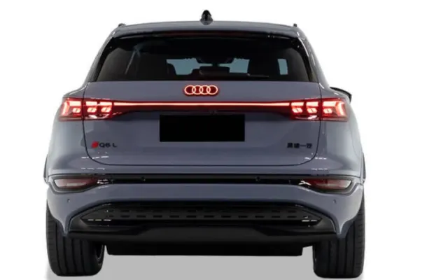 Audi Q6 e-tron Audi Q6 e-tron back view