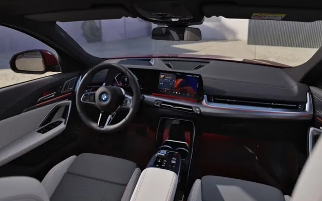 BMW iX2 BMW iX2 interior dashboard