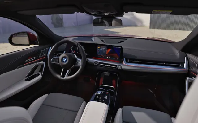 BMW iX2 BMW iX2 interior dashboard