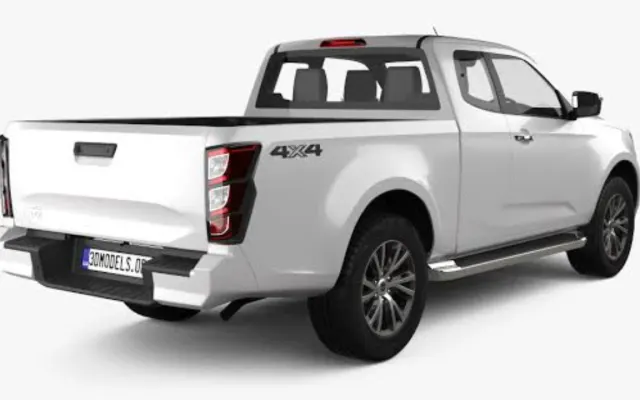 Isuzu D-Max Isuzu D-Max  back view