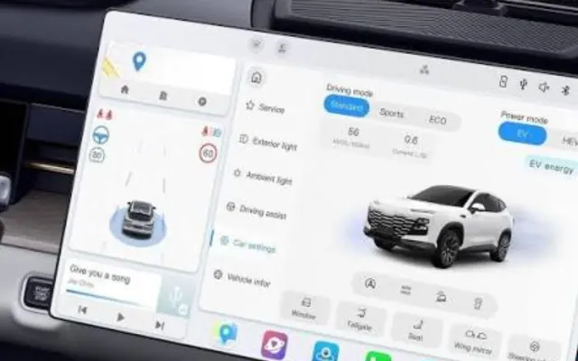Jetour Dashing Jetour dashing  display