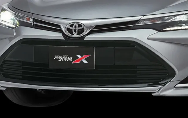 Toyota Corolla Toyota Corolla From Bumper