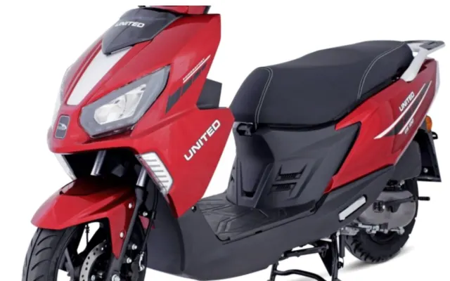 United US 100 Scooter United US 100 Scooter in red color