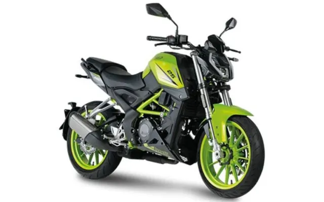 Benelli TNT 25 benelli tnt 25 in neon color