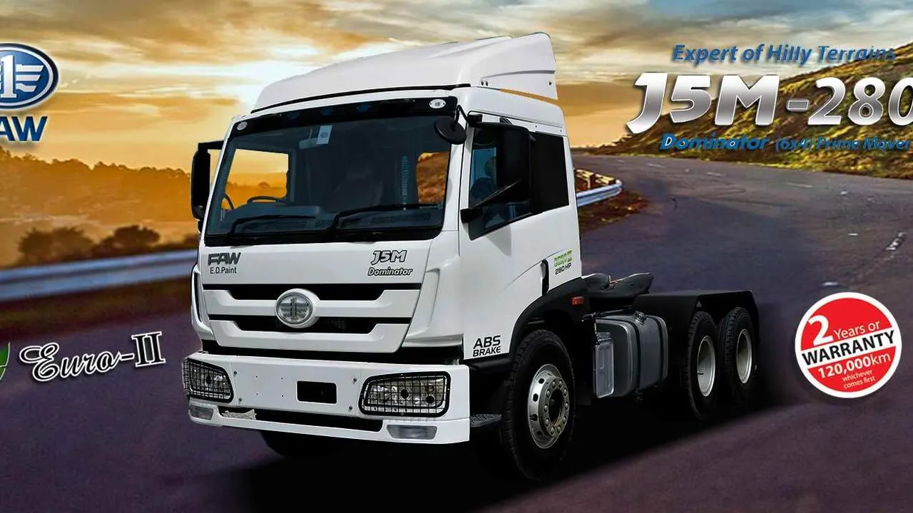 FAW J5M 280 Prime Mover FAW J5M 280 Prime Mover price in Pakistan