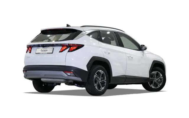 Hyundai Tucson Hybrid hyundai tucson hybrid  back view