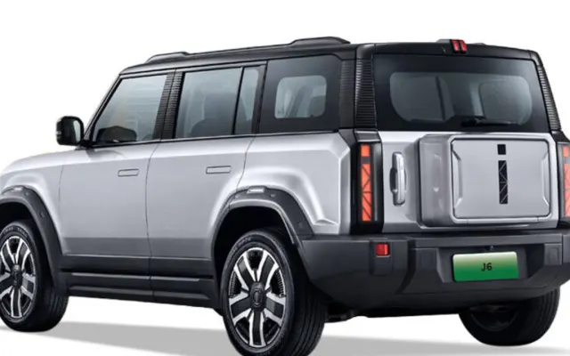 Jaecoo J6 jaecoo j6 back view