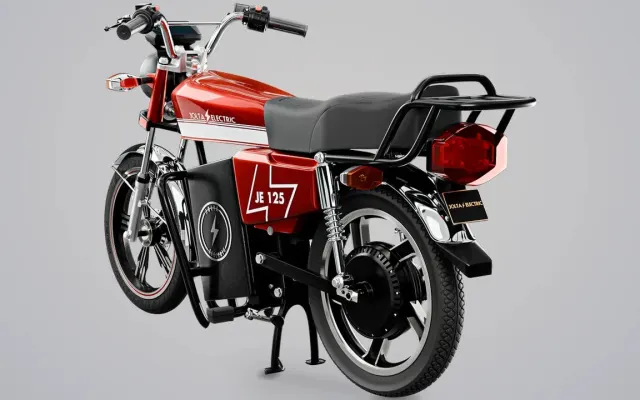 Jolta JE-125L Jolta JE-125L deep red rear