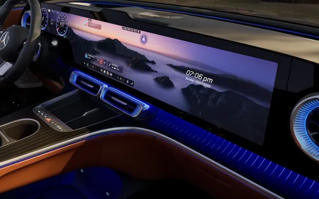 Mercedes-Benz GLC Electric Mercedes-Benz GLC Electric dashboard