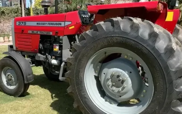 Millat MF 375 Millat MF 375 rear side